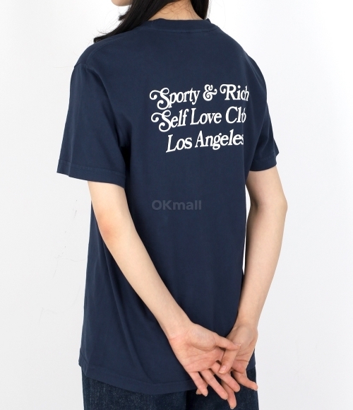 ★Sporty & Rich★LAセルフラブクラブTシャツ ☆Sporty & Rich☆LAセルフラブクラブTシャツ (Sporty & Rich/T