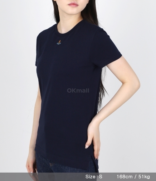 Vivienne Westwood｜ (ORB PERU\\' T-SHIRT (3G010017 J001M Orb Peru T-shirt in black | Vivienne Westwood®