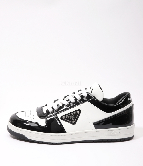 PRADA｜SNEAKERS (2EE364 069 F0967) PRADA DOWNTOWN SNEAKERS SHOES 2EE364 BLACK GREEN WHITE NEW