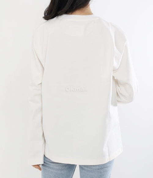 JIL SANDER]T-SHIRT LS LOGO (J02GC0107 J45047 102) | 오케이몰