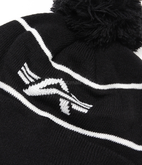 Alpha Industries｜BEANIES (ESSENTIAL POM BEANIE (UHE5250 Шапка Alpha Industries Essential Pom Beanie Medium Charcoal