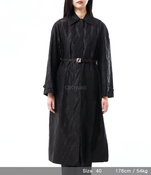FENDI]FF fabric trench coat (FF8998 AM3U F0TU7) | 오케이몰