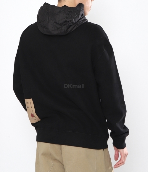 Ten-C 正規品関税込み FELPA CHIUSA CAPPUCCIO [23CTCUF08228 ] Ten C Felpa Chiusa Cappuccio Sweatshirt Black | Cultizm