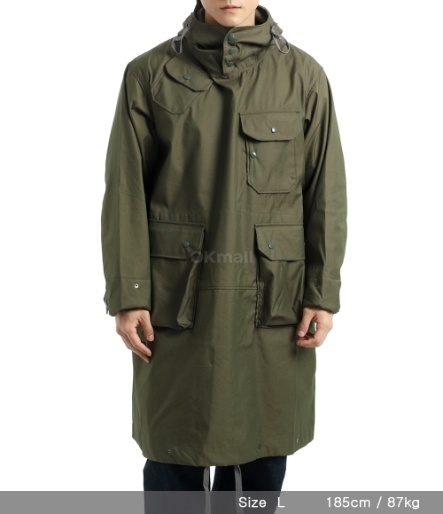 Engineered Garments]Over Parka - Olive CP Weather Poplin