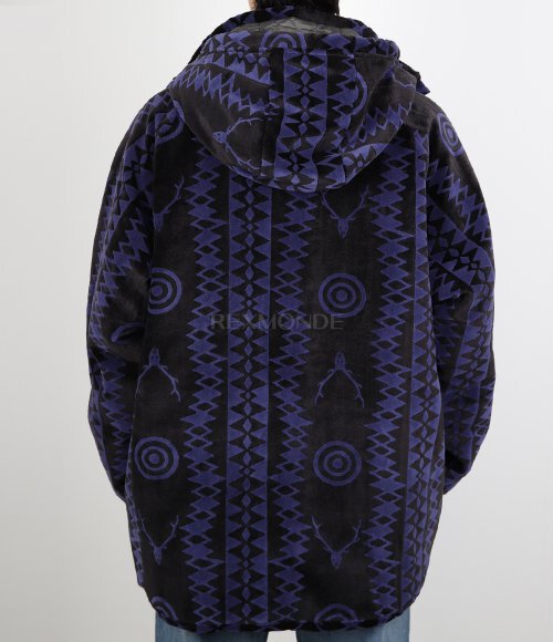 SOUTH2 WEST8]Weather Effect Jacket - Velvet Jq. / Skull & Target