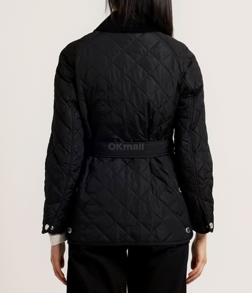 BURBERRY]diamond quilting nylon jacket (8071843) | 오케이몰
