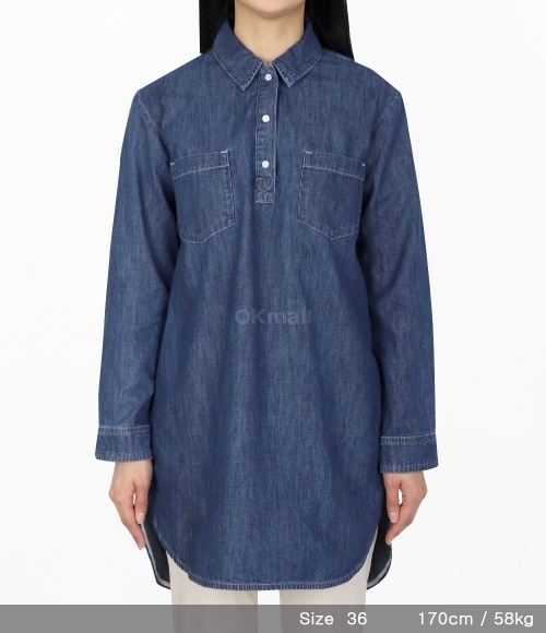 A.P.C｜DRESSES (Texas Denim Dress (COGXF F35071 IAL)) 22564885_52553279_322.jpg