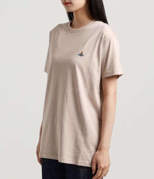 Vivienne Westwood｜ (CLASSIC T-SHIRT (3G010013 J006E P30 Classic T-shirt in BLACK | Vivienne Westwood®