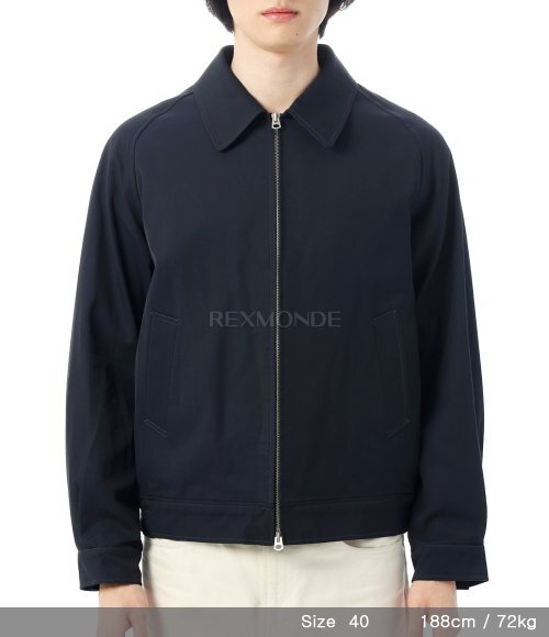 KAPTAIN SUNSHINE]Harrington Jacket (KS24SJK02 - NAVY) | 렉스몬드