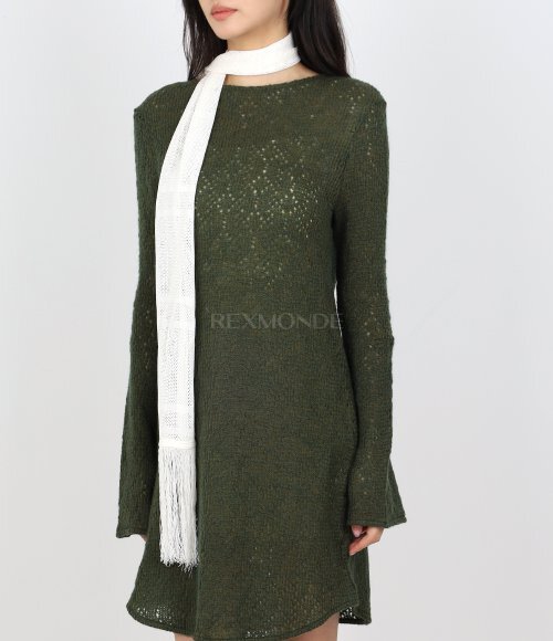 OUR LEGACY]PIANO SCARF GLISTER CROONER VISCOSE (A2248PG) | 렉스몬드