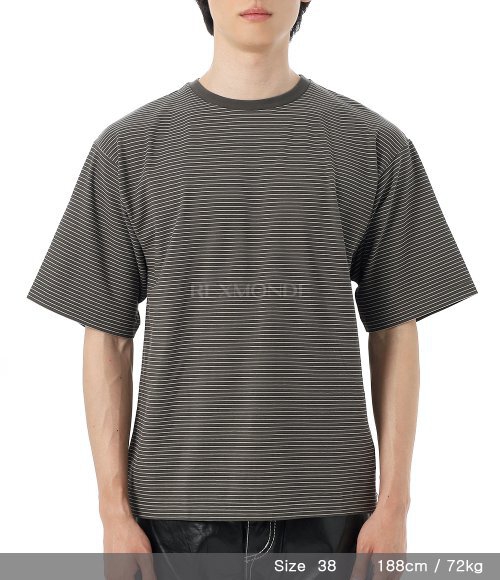 KAPTAIN SUNSHINE]Hard Twisted Border Jersey S/S Tee (KS24SCS10