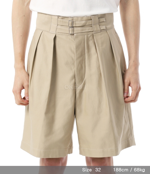 楽天市場】KAPTAIN SUNSHINE / Gurkha Shorts (KS25SPT26) キャプテン