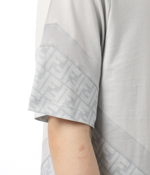 FENDI]Diagonal jersey t-shirt (FAF682 AN68 F1N6G) | 오케이몰