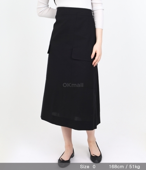 STUDIO NICHOLSON｜SKIRTS (TYRELL SKIRTS - BLACK (1344)) Tyrell Skirt in Black– Studio Nicholson