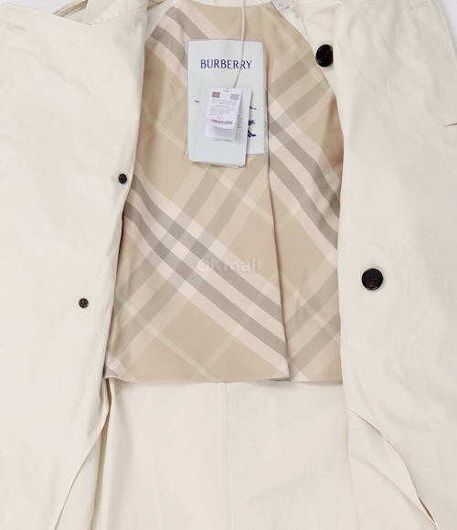 BURBERRY]Short Gabbardine Trench Coat (8083207) | 오케이몰