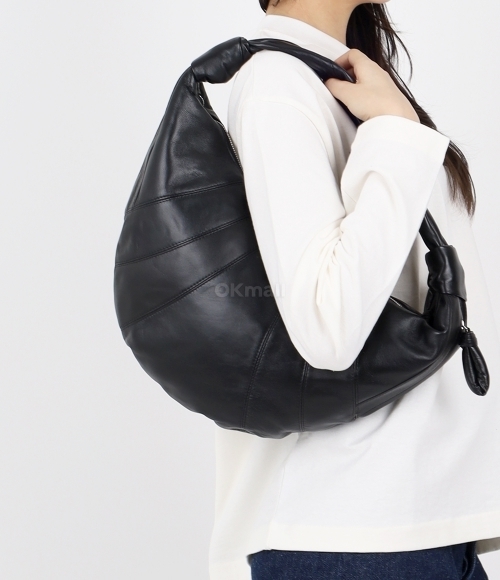 Lemaire｜ (Fortune Croissant Bag (BG0071 LL095 102)) Mink Fortune Croissant Bag | LEMAIRE