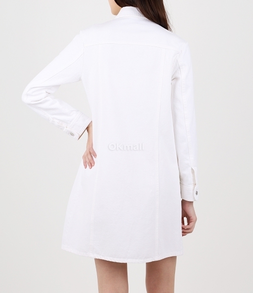 A.P.C｜DRESSES (Alpine Denim Dress (COFCN F35038 AAB)) A.P.C. Alpine Dress - Light Blue - Women | COGWEF35038IAB