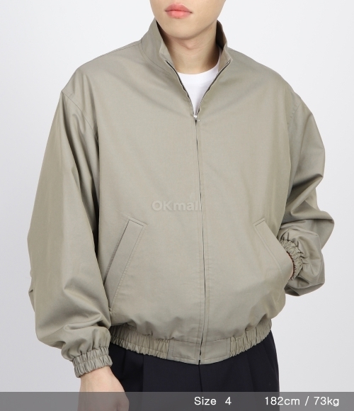 AURALEE WASHED FINX SILK CHAMBRAY ブルゾン AURALEE WASHED FINX SILK CHAMBRAY BLOUSON – unexpected store