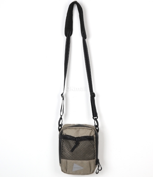 AND WANDER]Ecopak Sholder Pouch - Beige (5744975195-040