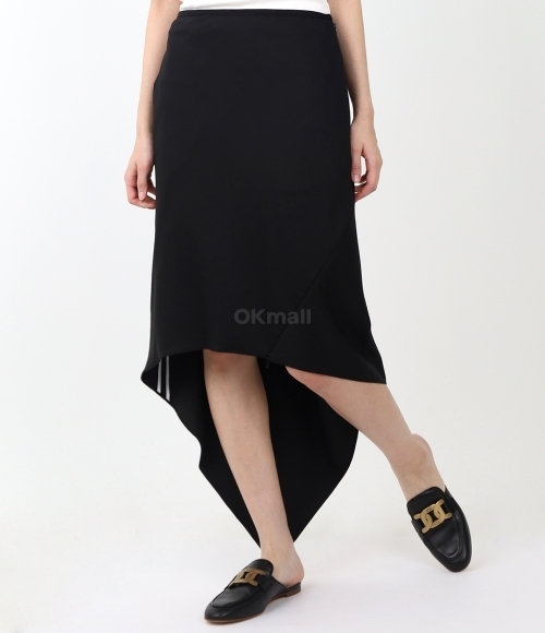 HELMUT LANG]Scarf Hem Skirt (O01HW302 001) | 오케이몰