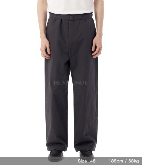 Lemaire]SEAMLESS BELTED PANTS (PA1106 LF1220 506) | 렉스몬드