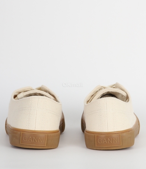 GANNI｜SNEAKERS (EGRET CLASSIC LOW SNEAKERS (S2613 135)) Egret Ivory Classic Low Sneakers | GANNI