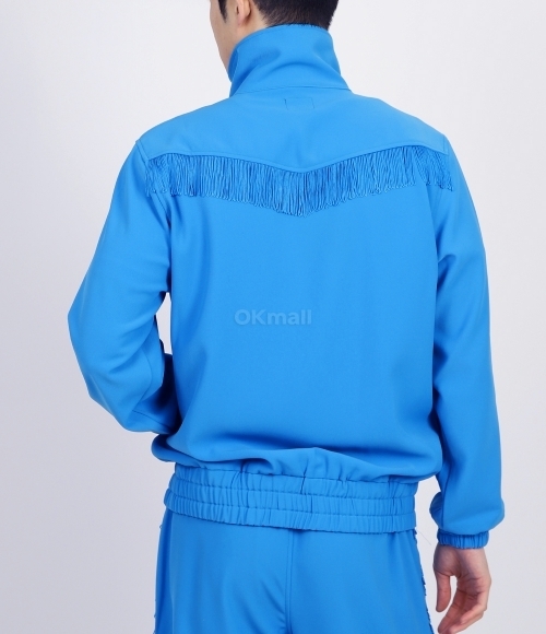 NEEDLES｜JACKETS (Fringe Track Jacket - Blue (OT198)) NEEDLES]Fringe Track Jacket - Blue (OT198) | 오케이몰