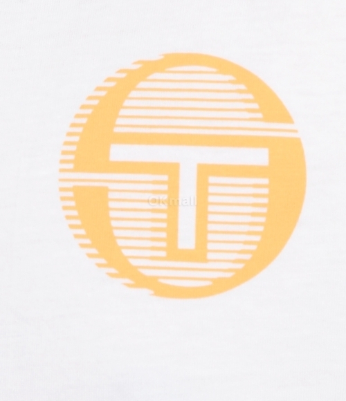 [Sergio Tacchini]TENDA T-SHIRT (STS24M50819-BRILLIANT WHITE/TANGERINE) | 오케이몰 [Sergio Tacchini]TENDA T-SHIRT (STS24M50819... 