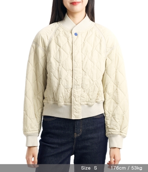 BURBERRY｜JACKETS (quilting nylon boomer jacket (8081118 Burberry - Quilted Nylon Bomber Jacket | HBX - Globally