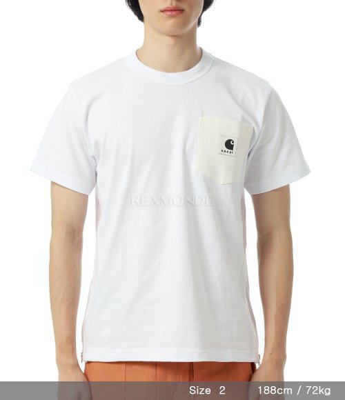 SACAI]Sacai x Carhartt WIP T-Shirt (24-0725S 101) | 렉스몬드