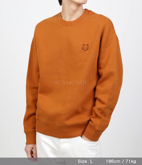 MAISON KITSUNE]BOLD FOX HEAD PATCH COMFORT SWEATSHIRT