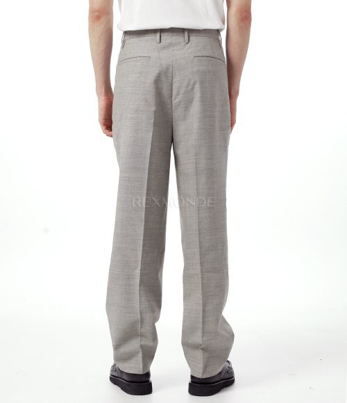 KAPTAIN SUNSHINE]Shoecut Slacks (KS24SPT04 - LIGHT GREY) | 렉스몬드
