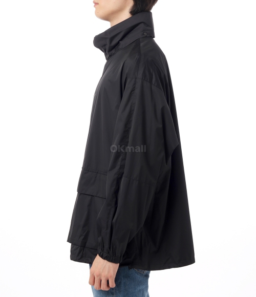 月祝までHARD TWIST POLYESTER SATIN LAMINAT ssstein - 【残り一点】Silk Back Stand Collar Zip Jacket | ACRMTSM