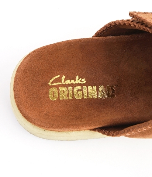 Clarks｜SLIPPERS (OVERLEIGH SLIDE COLA SUEDE (26175780)) Clarks Originals Men's Overleigh Slide Sandals Cola Suede | eBay
