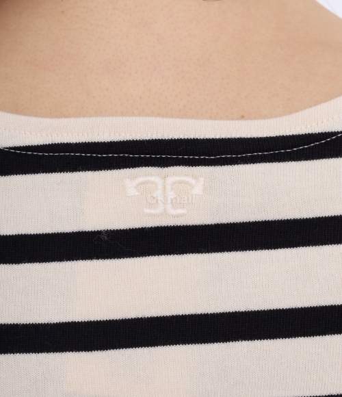 TORY BURCH]SCRUNCHED SLEEVE T-SHIRT (160086-117) | 오케이몰