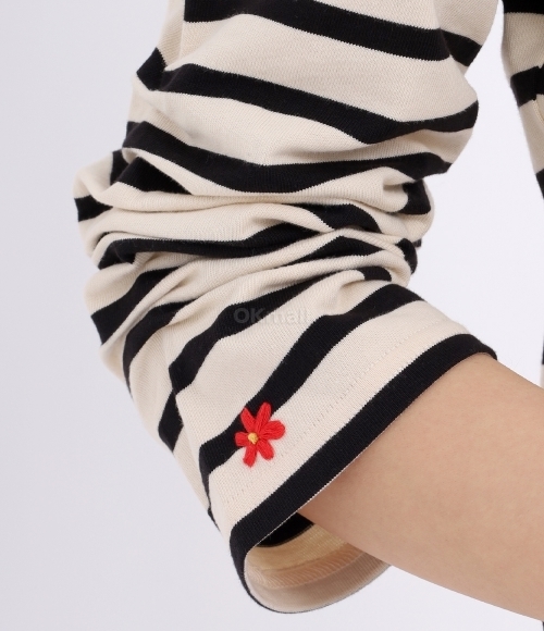 TORY BURCH｜ (SCRUNCHED SLEEVE T-SHIRT (160086-117)) Scrunched Sleeve T-Shirt: Women's Designer Tops | Tory Burch