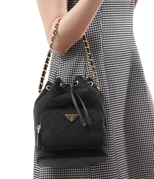 PRADA]리에디션 1995 체인 리나일론 숄더백 (1BH038 2AOS F0002