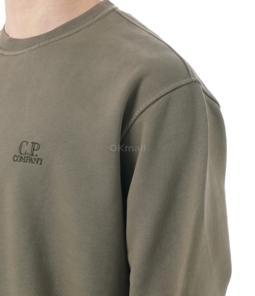 CP COMPANY]Brushed Emerized Diagonal Sweatshirt (17CMSS060B
