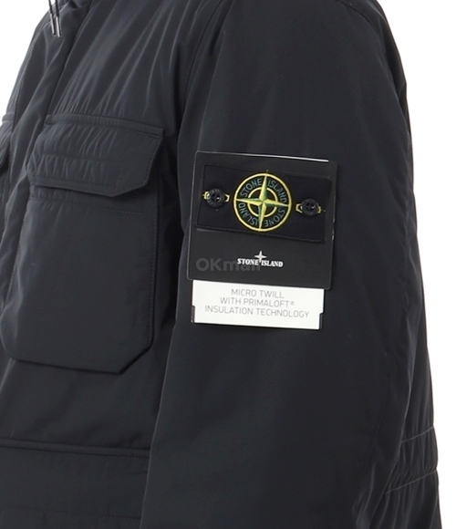 STONE ISLAND]43626 Micro Twill Primaloft® Insulation Jacket