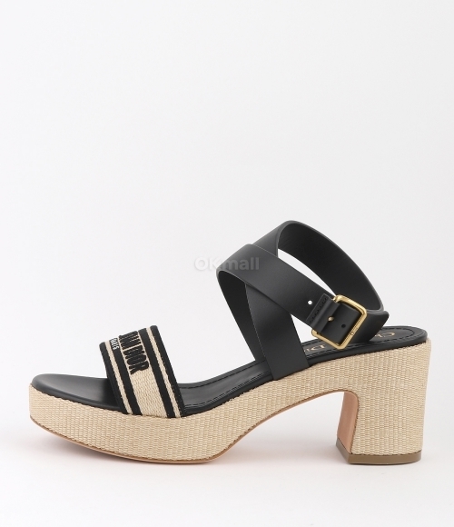 Dior｜SANDALS (KCO083ERR 900) Dior Dioriviera Dway Heeled Sandal KCO083ERR_S900 – BORDER-GARA