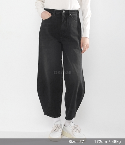 TOTEME｜JEANS (Barrel leg denim (241-WRB2378-FB0046 068) TOTEME｜JEANS (Barrel leg denim (241-WRB2378-FB0046 068