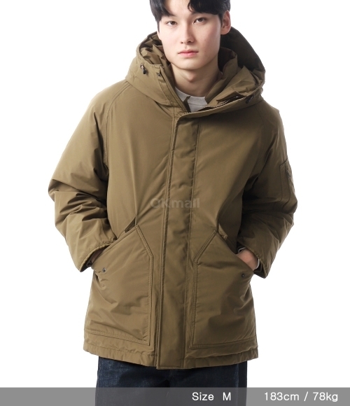 nanamica GORE-TEX Down Coat　SUBF357 Nanamica (NAN) | GORE-TEX Down Coat - Khaki Green | Men