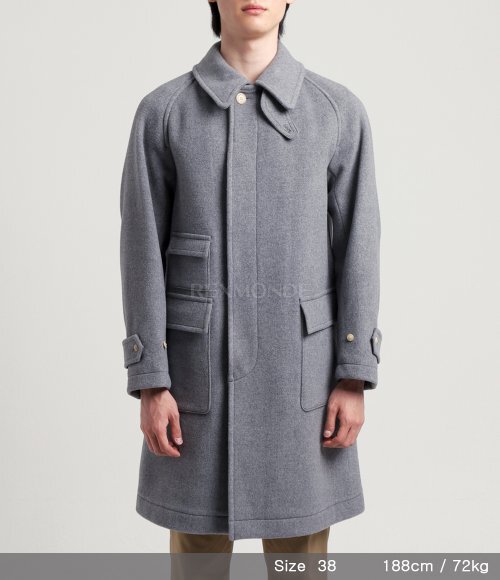 KAPTAIN SUNSHINE]Traveller Coat (KS24FCO01 - TOP GREY) | 렉스몬드