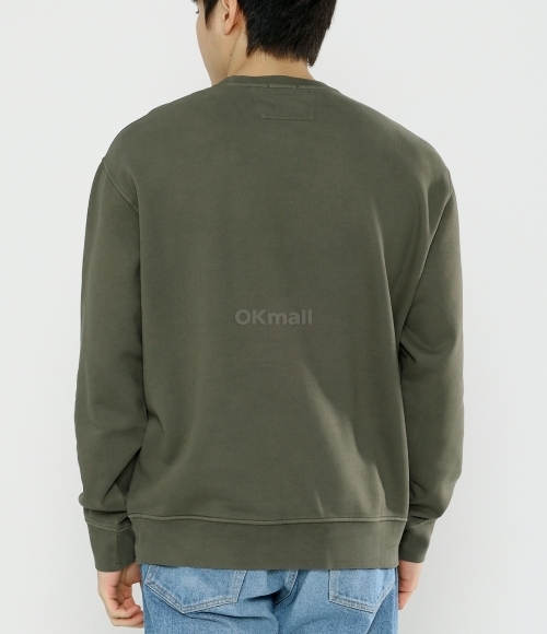 CP COMPANY]Brushed Emerized Diagonal Sweatshirt (17CMSS060B