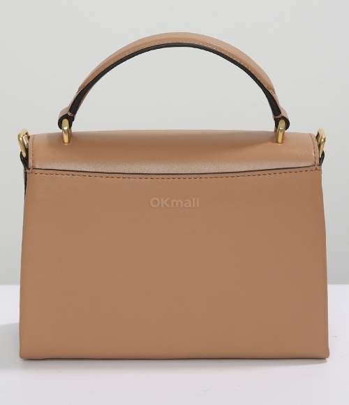 MULBERRY｜ (HH9268 615 E126) Mulberry | Small Lana Top Handle | Sable High Gloss Leather