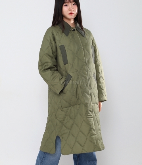 GANNI｜JACKETS (LONG QUILT JACKET (F9206 861)) GANNI]LONG QUILT JACKET (F9206 861) | 오케이몰