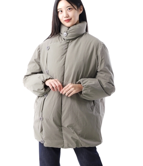 Lemaire｜DOWN JACKETS (LONG PUFFER JACKET (OW1083 LF1156 Lemaire]LONG PUFFER JACKET (OW1083 LF1156 685) | 오케이몰