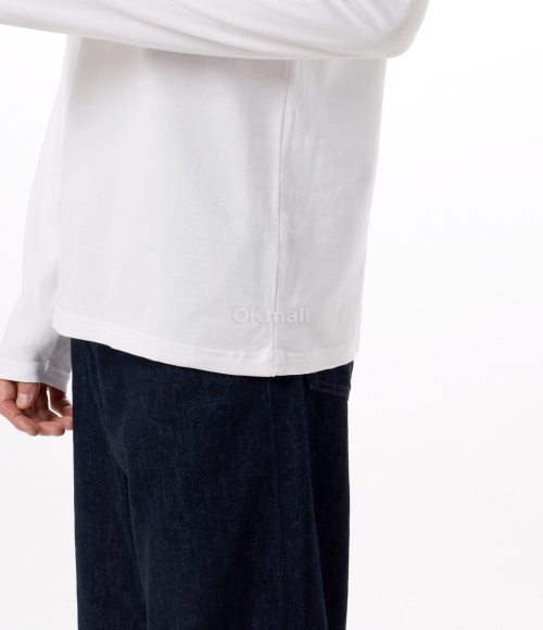 VERSACE]LOGO ROUND NECK LONG SLEEVE (AUU01007 1A10011 A1001