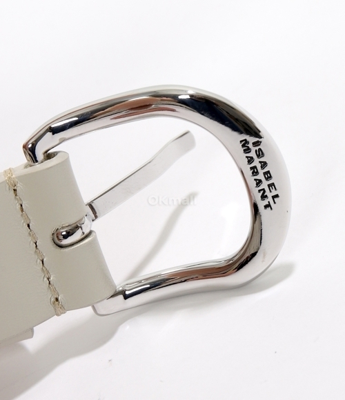 ISABEL MARANT｜ (LILIANA (CE227BFA B3A02A BKSI)) Liliana belt Woman black and silver | ISABEL MARANT Official
