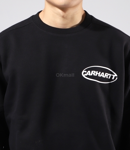 CARHARTT WIP｜ (Body Of Work Sweatshirt (I033939 0D2XX)) Carhartt WIP Body Of Work Unisex Sweatshirt Black I033939